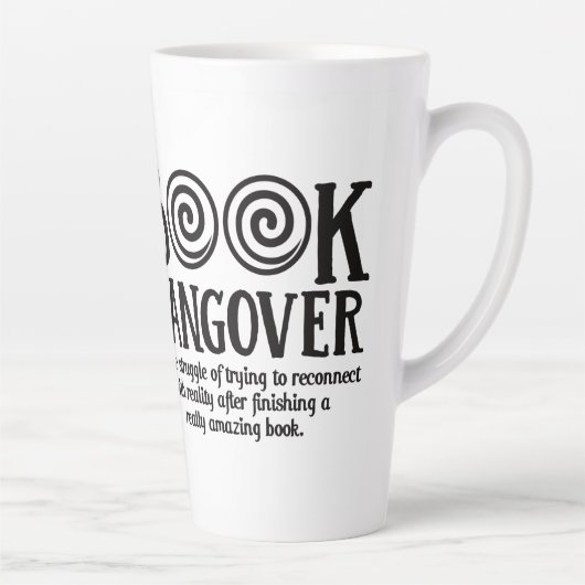 Livre Hangover Tall Latte Mug 17 oz.  (Droite)