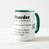 Livre Hoarder Mug (Devant droit)