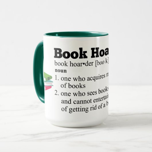 Livre Hoarder Mug (Devant gauche)