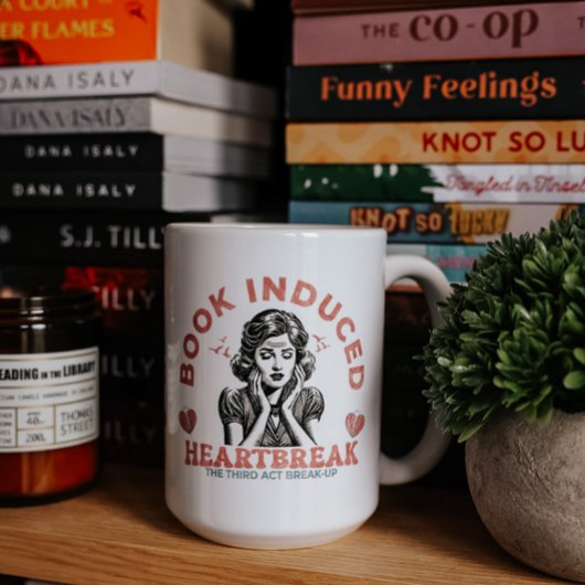 Livre induit Heart-break Mug