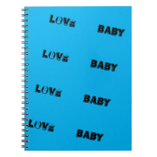 LIVRE LOVE_BABY_MODERN_BLUE_SO_CUTE_NOTE