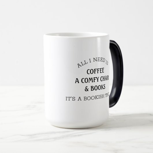 Livre Lover All I Need Coffee Mug (Devant droit)