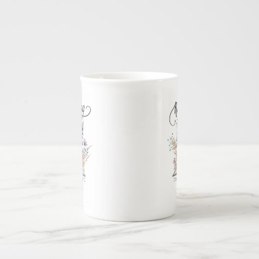 Livre Lover Bone China Mug (Devant)
