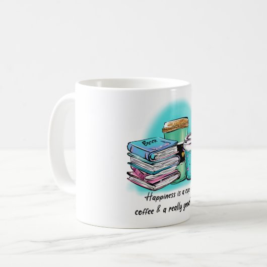 Livre Lover Coffee Mug (Devant gauche)