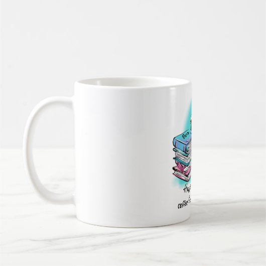 Livre Lover Coffee Mug (Gauche)