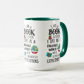 Livre Lover Mug (Devant droit)