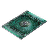 Livre magique médiéval de joli tome antique de (Côté gauche)