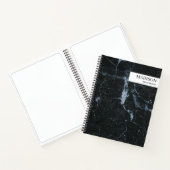 Livre minimaliste en marbre noir moderne (Intérieur)