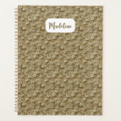 Livre or non daté Floral Planner (Devant)