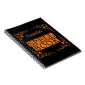 Livre Orange Goth Spell Personnalisé (Côté Droit)