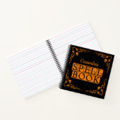 Livre Orange Goth Spell Personnalisé (Intérieur)