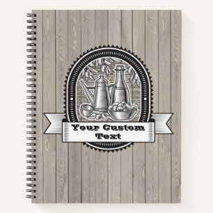 Livre ou Journal de recettes italiennes