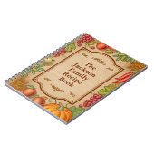 Livre personnalisable de recette de famille (Côté gauche)