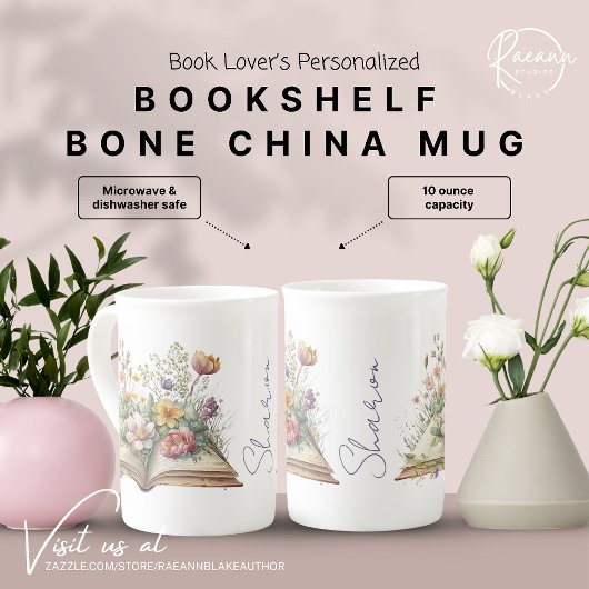 Livre personnalisé Bone China Mug