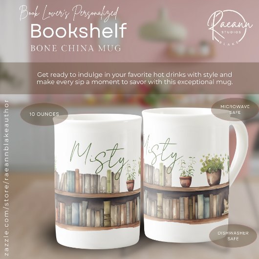 Livre personnalisé Bone China Mug