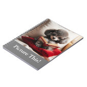 Livre photo adorable de caniche. (Côté gauche)