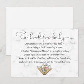 Livre pour la carte bébé, Baby shower Apporter une (Devant / Derrière)