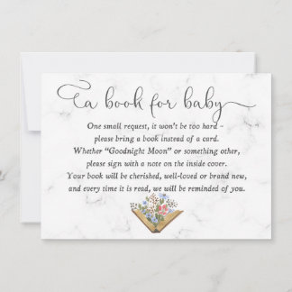 Livre pour la carte bébé, Baby shower Apporter une