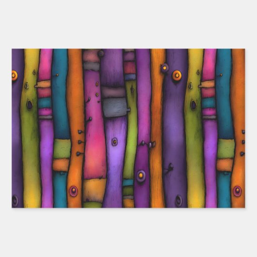 LIVRE QUIRKY ESPINES DÉCORATIVE PAPIER SET (Devant 2)