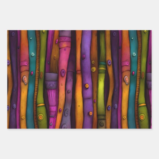 LIVRE QUIRKY ESPINES DÉCORATIVE PAPIER SET (Devant 2)