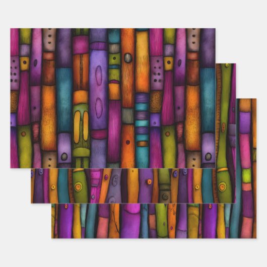 LIVRE QUIRKY ESPINES DÉCORATIVE PAPIER SET (Lot)