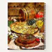 Livre Rustique Italien Repas de recettes (Dos)