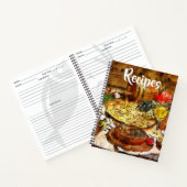 Livre Rustique Italien Repas de recettes (Intérieur)