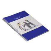 livre spirale de pingouins (Côté Droit)