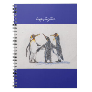 livre spirale de pingouins