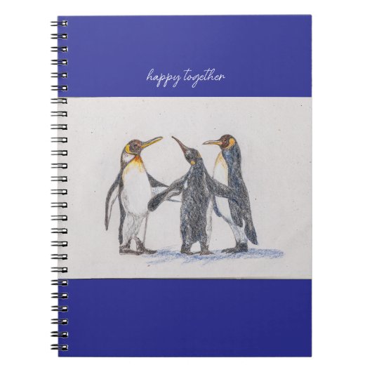 livre spirale de pingouins (Devant)