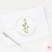 LIVRE THYME FRAIS ID Stickers Rond (Enveloppe)