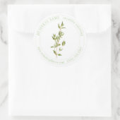 LIVRE THYME FRAIS ID Stickers Rond (Sac)