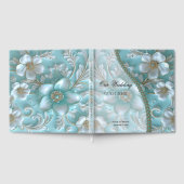 Livre turquoise Floral (Complet)