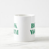 Livre ver mignon Livre moderne Lover Mug (Centre)