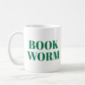 Livre ver mignon Livre moderne Lover Mug (Gauche)