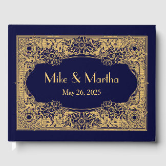 Livre vintage Art Déco Gold Frame