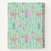 Livre vintage de cueillette de recettes vierges à  (Dos)