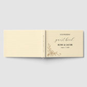 Livre vintage d'invité Mariage Style Scrapbook