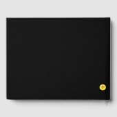 Livre vintage d'invités au thé (Verso)