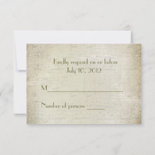 Livre vintage mariage RSVP (Dos)