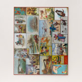LIVRE vintage POUR ENFANTS ILLUSTRATION Puzzle (Vertical)