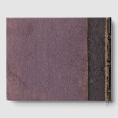 Livre vintage pourpre (Verso)