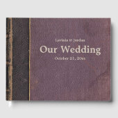 Livre vintage pourpre (Recto)