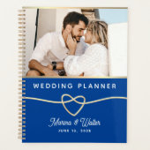 Livre Wedding planner photo bleu (Devant)