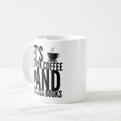 Livres à café Lecture Mug (Devant gauche)