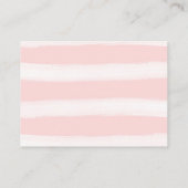 Livres à fleurs roses pour la carte de demande de (Dos)