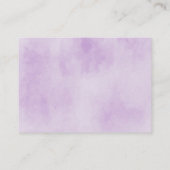 Livres à parapluies pourpres pour la carte de boît (Dos)