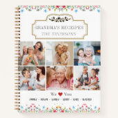 Livres à recettes de la famille - Cadeau mémorable (Devant)