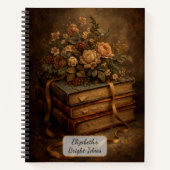 Livres Anciens et Fleurs d'Automne (Devant)