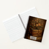 Livres Anciens et Fleurs d'Automne (Intérieur)